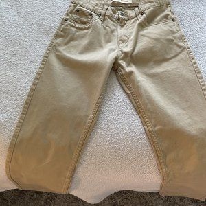 Levis khaki pants